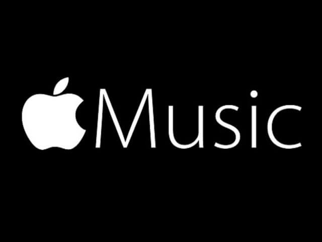 apple music black logo Custom