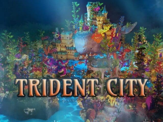 minecraft trident city Custom