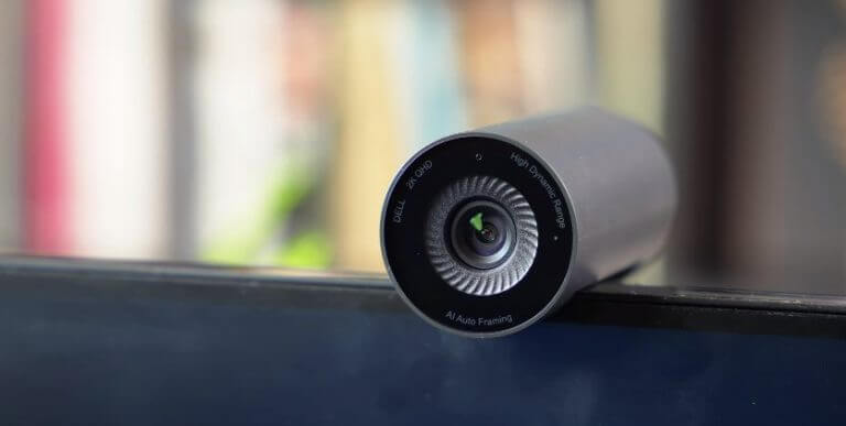 Dell 2K webcam - lens